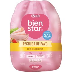 Pechuga de pavo Bien Estar (sin grasa y reducido en sal)